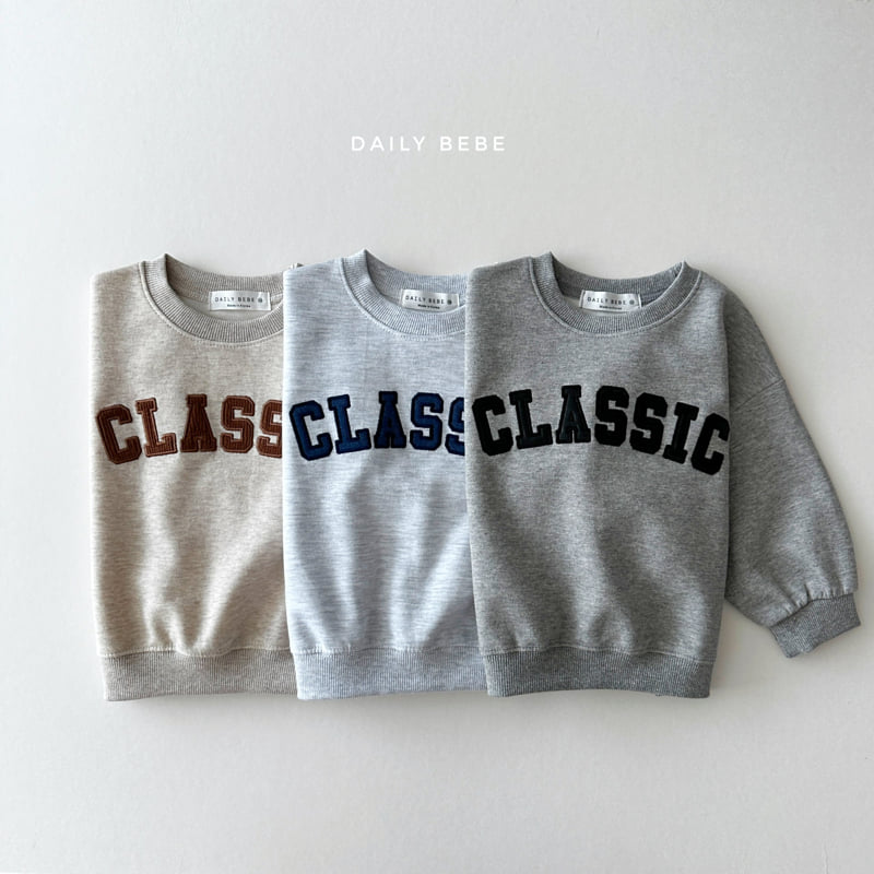 Daily Bebe - Korean Children Fashion - #childofig - Classic Sweatshirts - 2