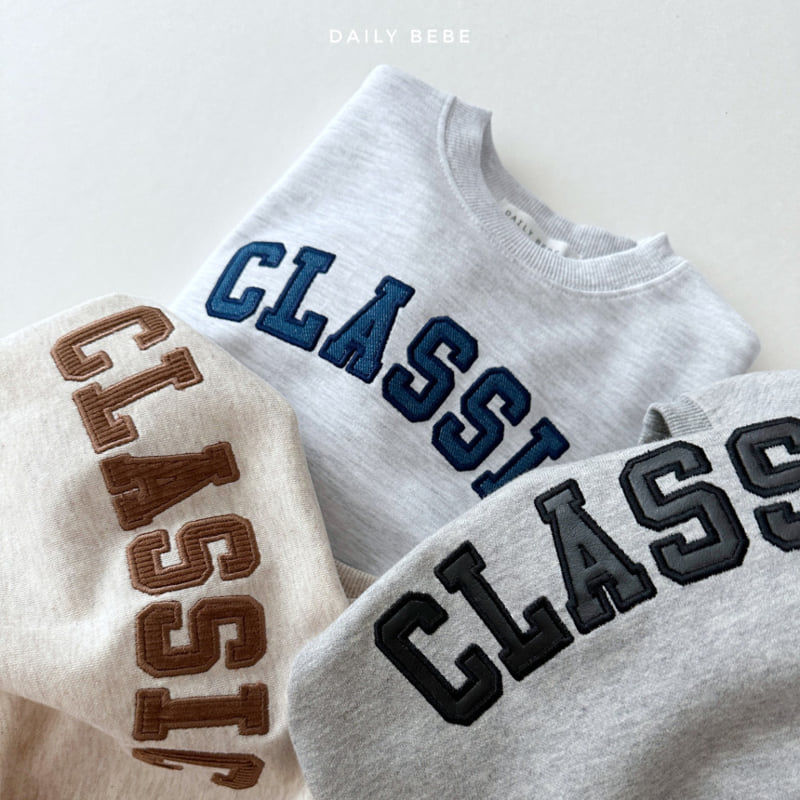 Daily Bebe - Korean Children Fashion - #childofig - Classic Sweatshirts - 3