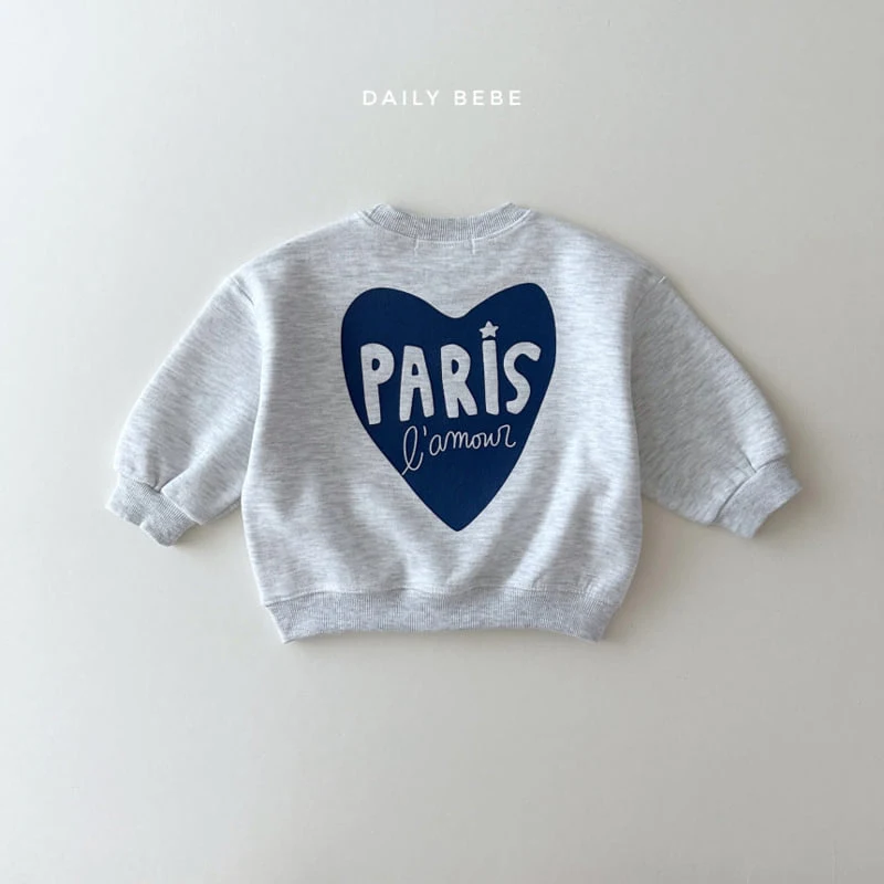 Daily Bebe - Korean Children Fashion - #childrensboutique - Pair Heart Sweatshirts - 7