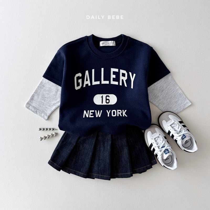 Daily Bebe - Korean Children Fashion - #designkidswear - Gallery Tee - 9