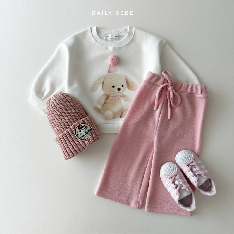 Daily Bebe - Korean Children Fashion - #designkidswear - Soft Wide Pants - 12