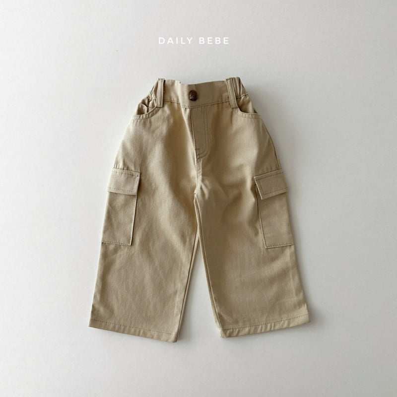 Daily Bebe - Korean Children Fashion - #childrensboutique - Cargo Pants - 4