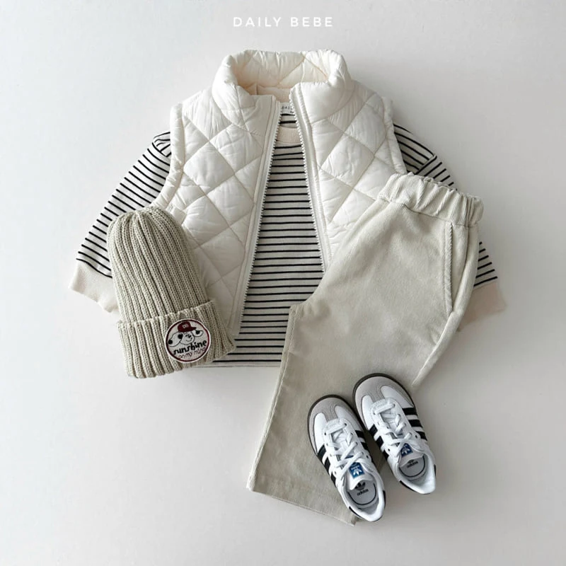 Daily Bebe - Korean Children Fashion - #designkidswear - Quilting Vest - 10