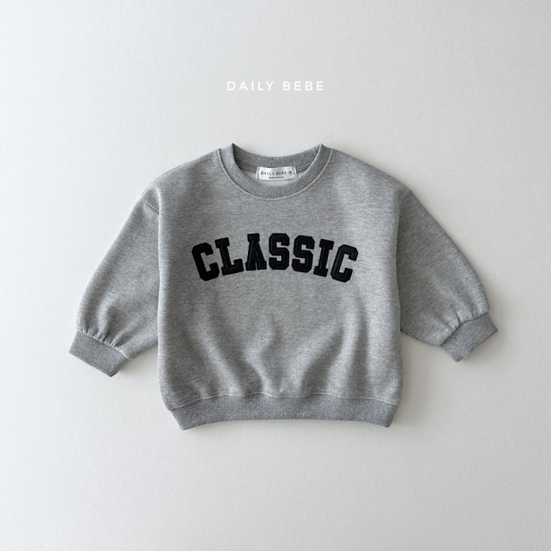 Daily Bebe - Korean Children Fashion - #designkidswear - Classic Sweatshirts - 5