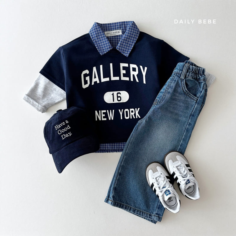 Daily Bebe - Korean Children Fashion - #discoveringself - Gallery Tee - 10