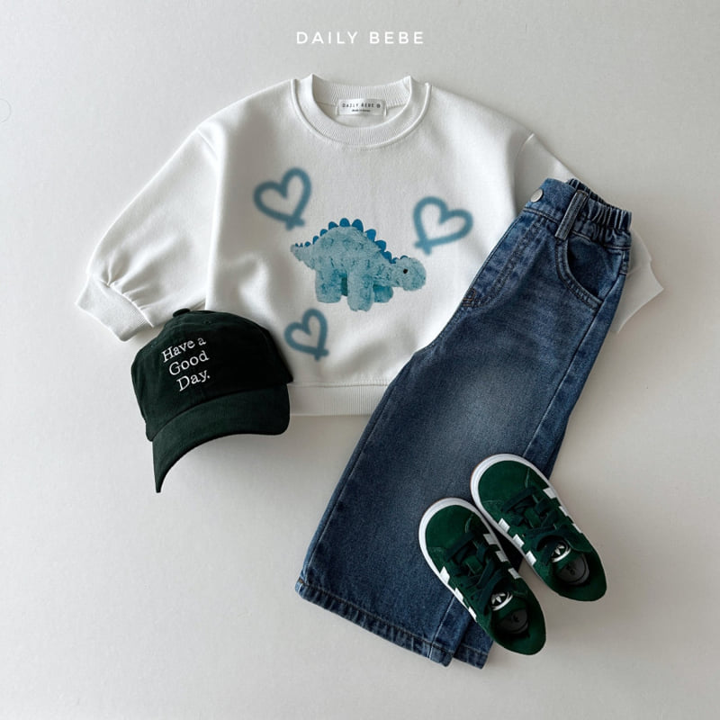 Daily Bebe - Korean Children Fashion - #discoveringself - Washing Wide Jeans - 11