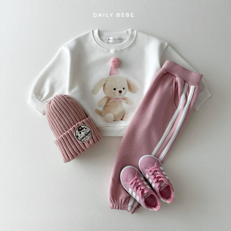 Daily Bebe - Korean Children Fashion - #discoveringself - Line Tape Jogger Pants - 10