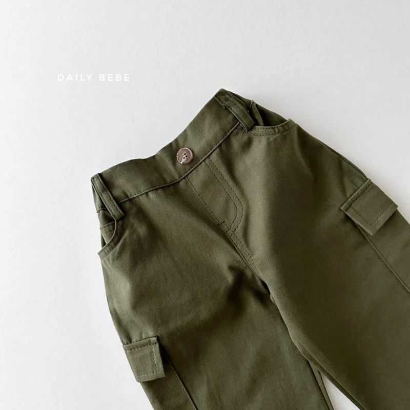 Daily Bebe - Korean Children Fashion - #discoveringself - Cargo Pants - 5