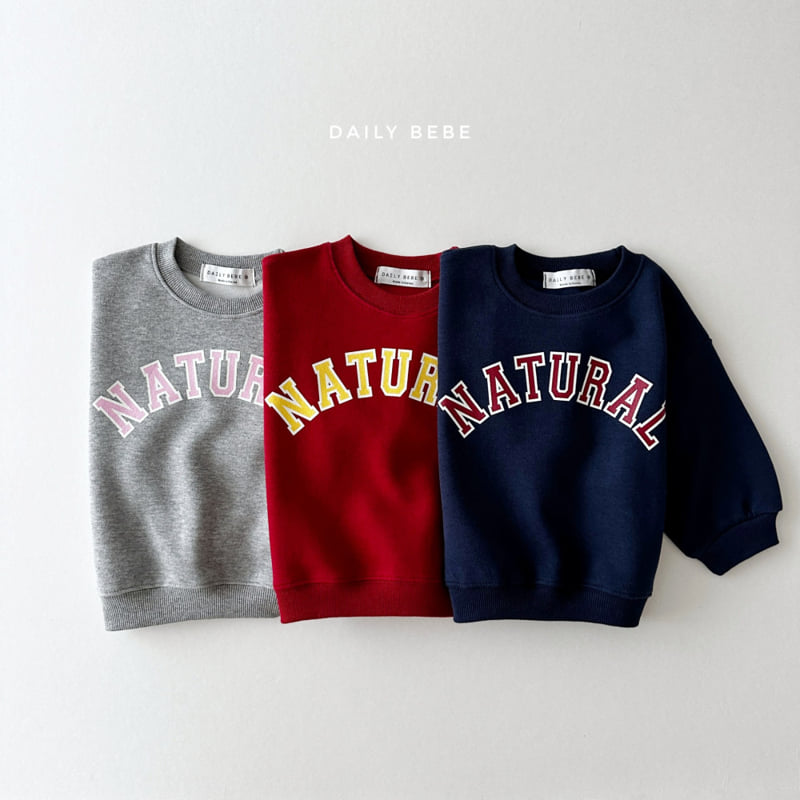 Daily Bebe - Korean Children Fashion - #discoveringself - Natural Sweatshirts - 2