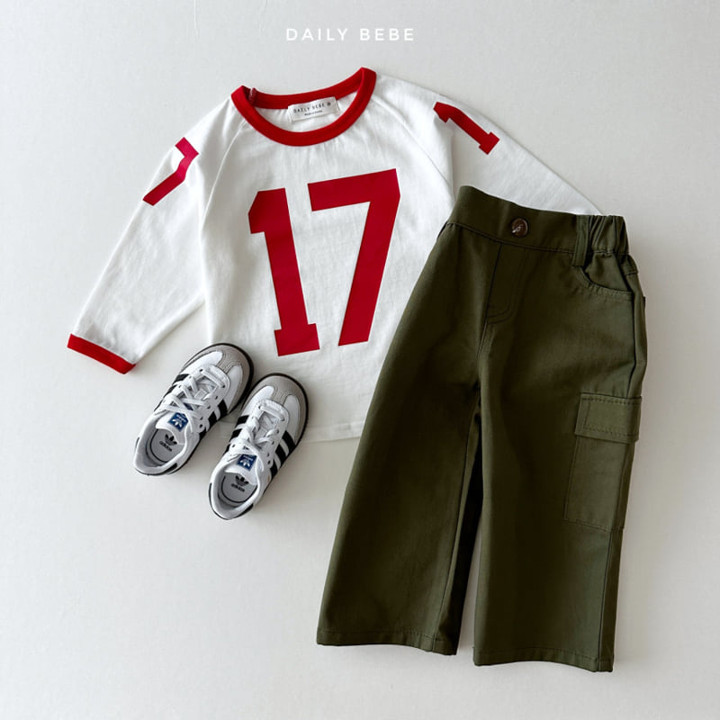 Daily Bebe - Korean Children Fashion - #fashionkids - 17 Colored Tee - 9