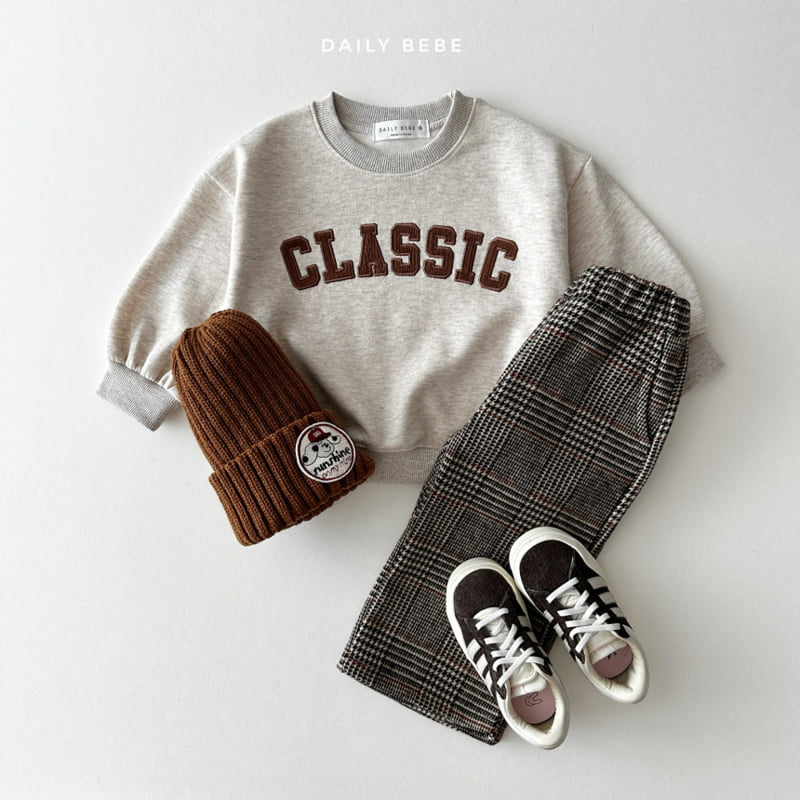 Daily Bebe - Korean Children Fashion - #fashionkids - Hound Check Pants - 5