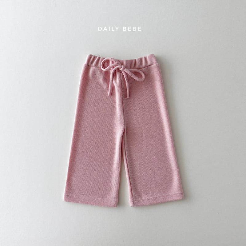 Daily Bebe - Korean Children Fashion - #magicofchildhood - Soft Wide Pants - 6