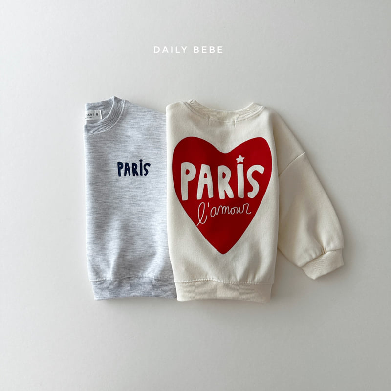 Daily Bebe - Korean Children Fashion - #prettylittlegirls - Pair Heart Sweatshirts - 2