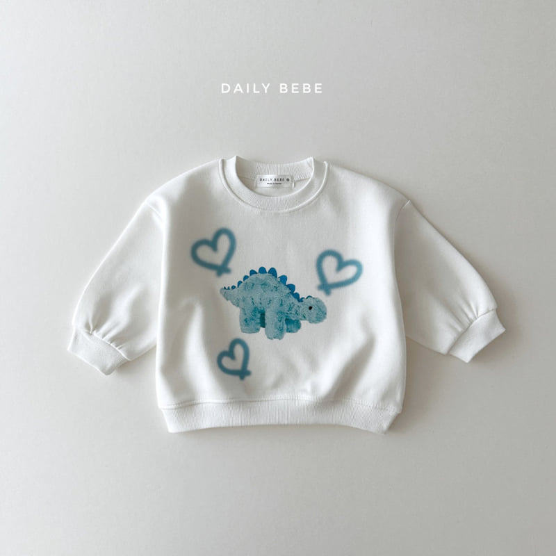 Daily Bebe - Korean Children Fashion - #prettylittlegirls - Doll Heart Sweatshirts - 6