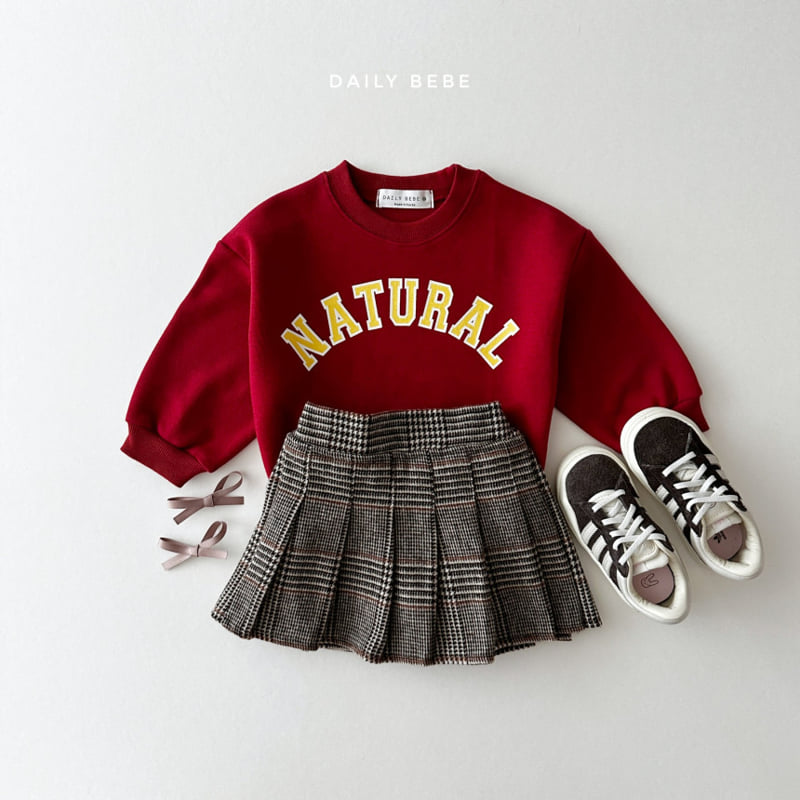 Daily Bebe - Korean Children Fashion - #prettylittlegirls - Natural Sweatshirts - 11