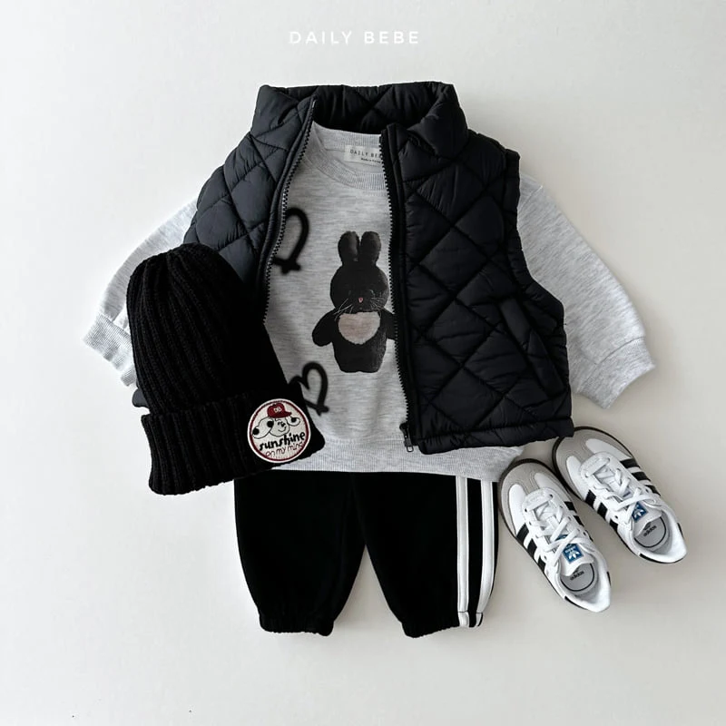 Daily Bebe - Korean Children Fashion - #stylishchildhood - Quilting Vest - 7