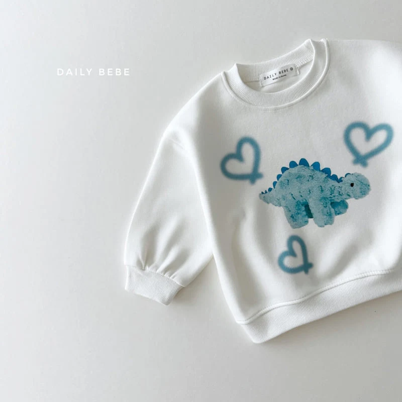 Daily Bebe - Korean Children Fashion - #todddlerfashion - Doll Heart Sweatshirts - 7