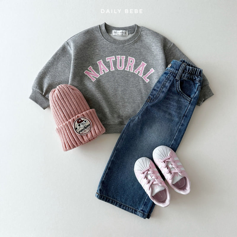 Daily Bebe - Korean Children Fashion - #todddlerfashion - Natural Sweatshirts - 12