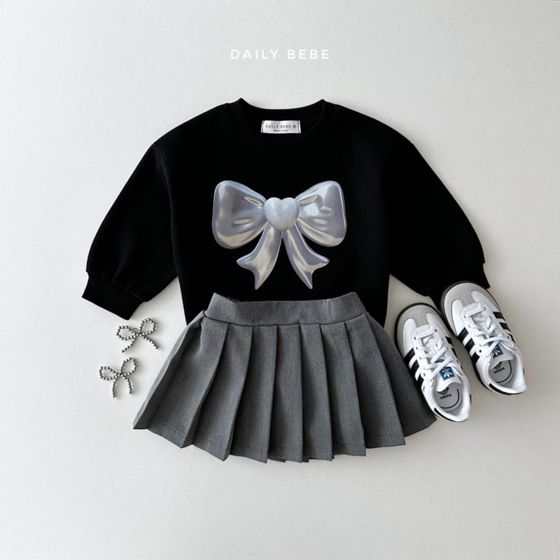 Daily Bebe - Korean Children Fashion - #todddlerfashion - Autum Pleats Skirt - 11