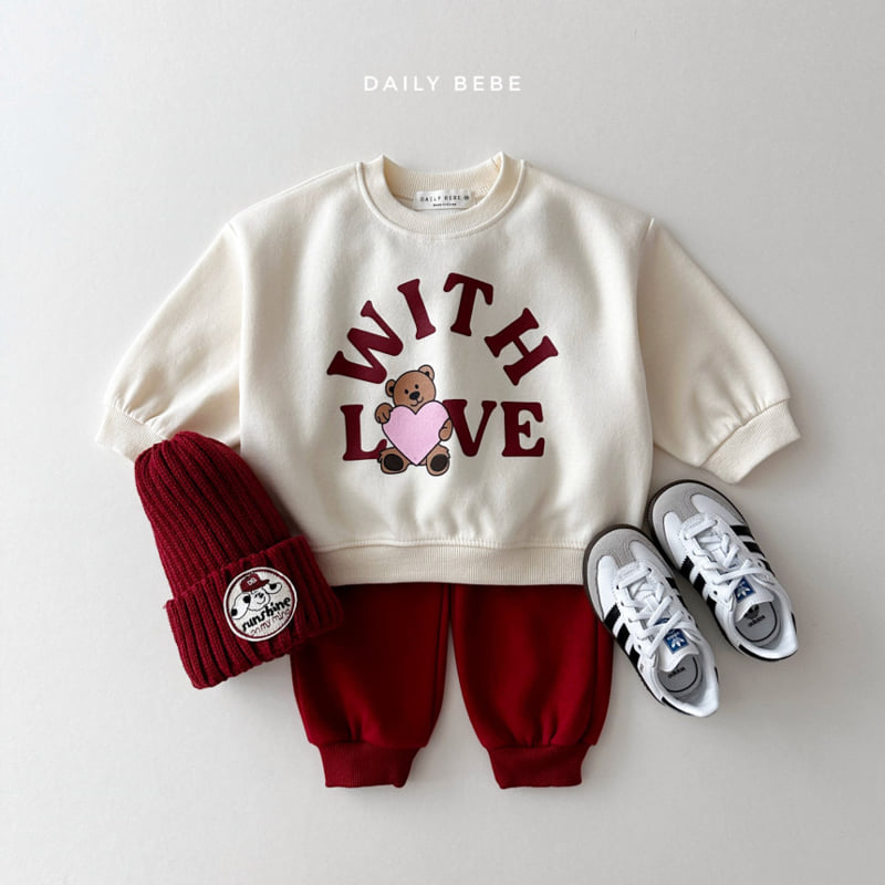 Daily Bebe - Korean Children Fashion - #todddlerfashion - With Love Set - 9