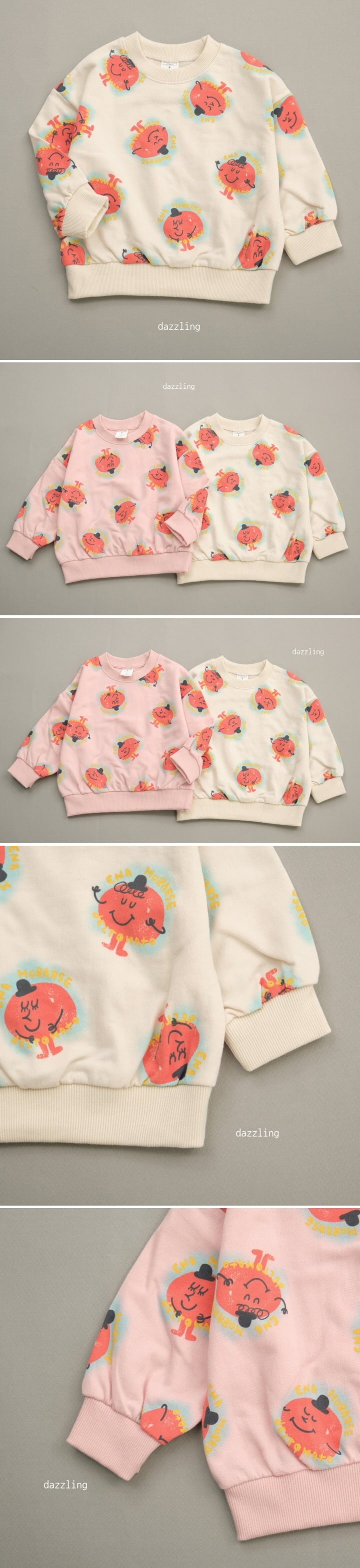 Dazzling - Korean Children Fashion - #designkidswear - Tomato Tee