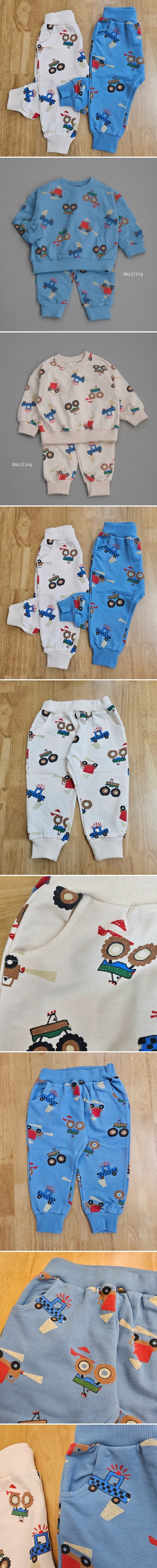 Dazzling - Korean Children Fashion - #magicofchildhood - Car Pants