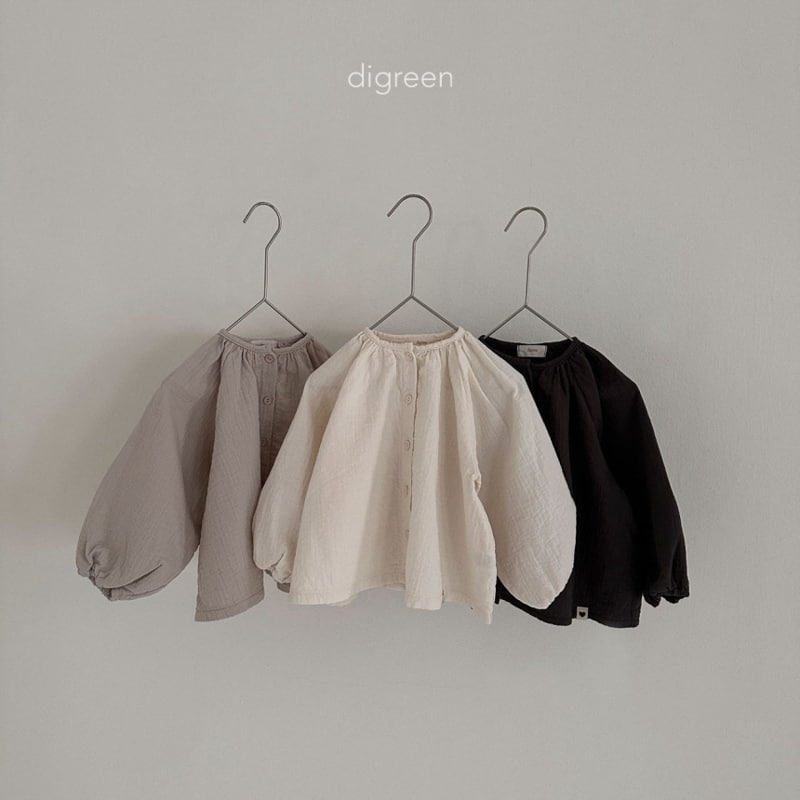 Digreen - Korean Children Fashion - #Kfashion4kids - Volume Blouse