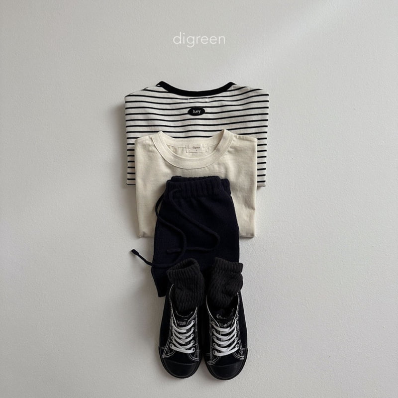 Digreen - Korean Children Fashion - #Kfashion4kids - Basic Long Tee - 7