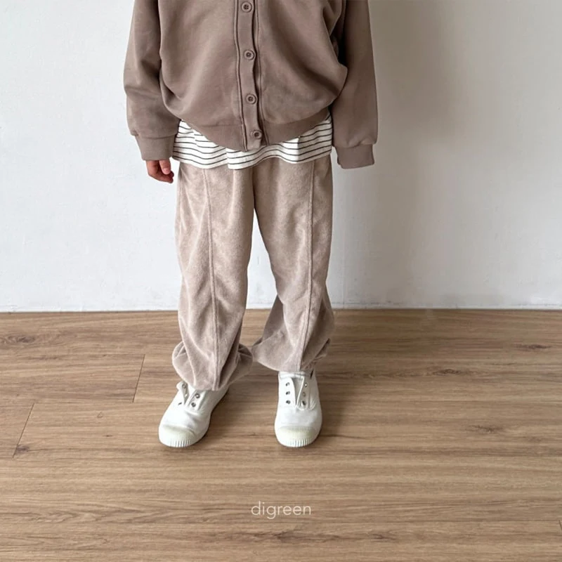 Digreen - Korean Children Fashion - #Kfashion4kids - Terry Pants - 8