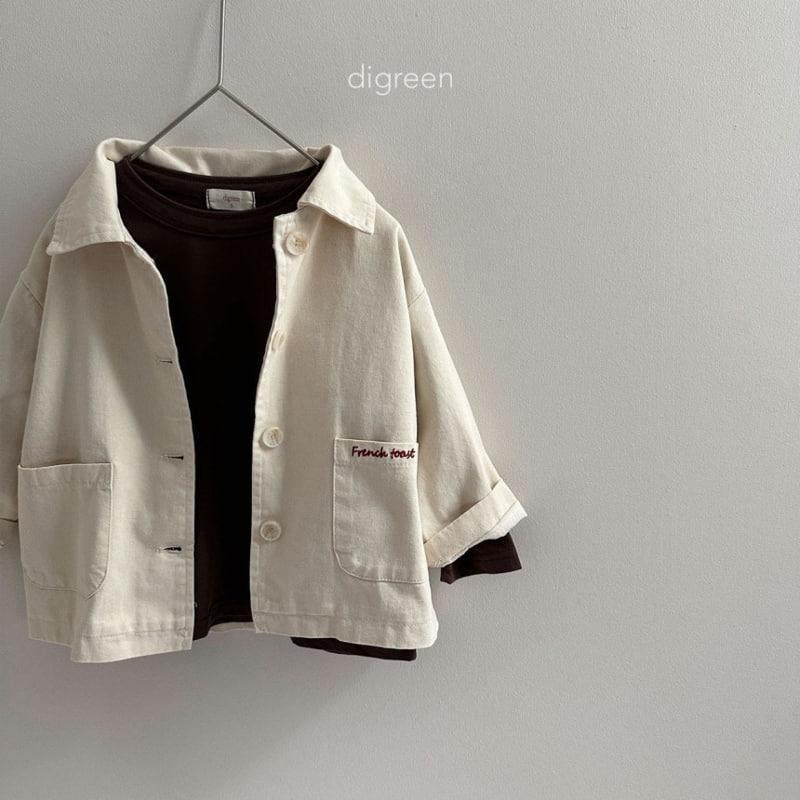 Digreen - Korean Children Fashion - #childofig - Toast Jacket - 8