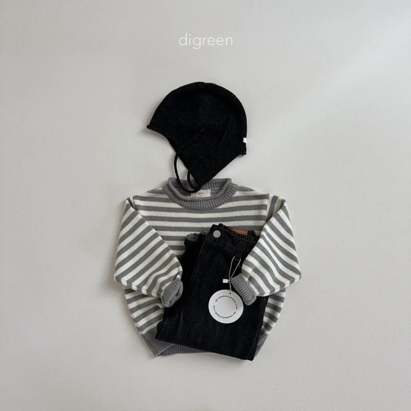 Digreen - Korean Children Fashion - #childofig - Roll Knit Pullover - 10