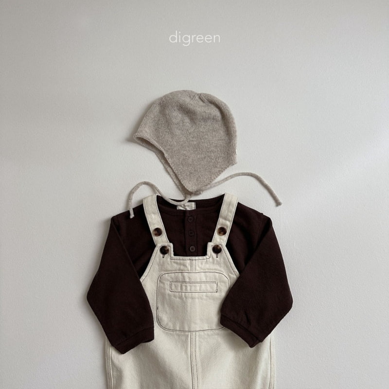 Digreen - Korean Children Fashion - #childofig - Pocket Overalls - 5