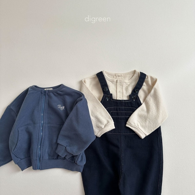 Digreen - Korean Children Fashion - #childofig - Pocket Overalls - 6