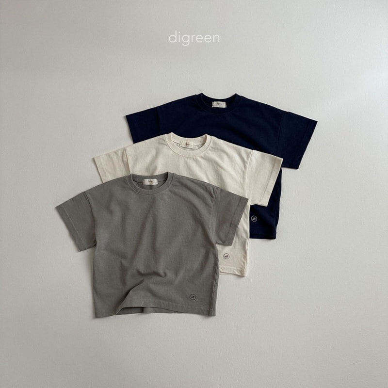 Digreen - Korean Children Fashion - #childofig - Daily Short Sleeved Tee