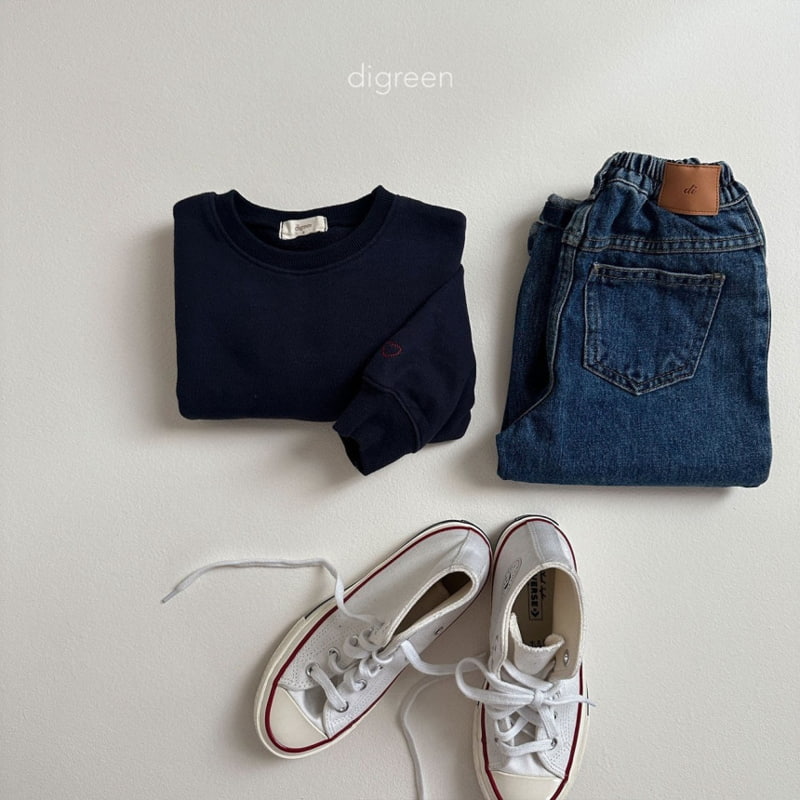 Digreen - Korean Children Fashion - #childofig - Wide Denim Pants - 9