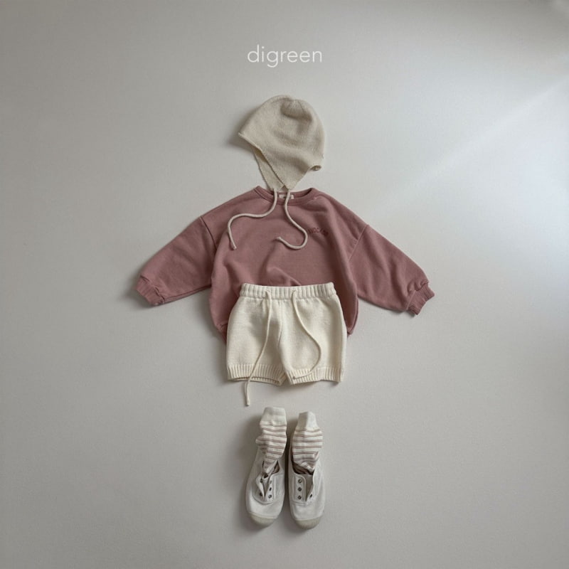 Digreen - Korean Children Fashion - #childofig - Hand Knit Half Pants - 5