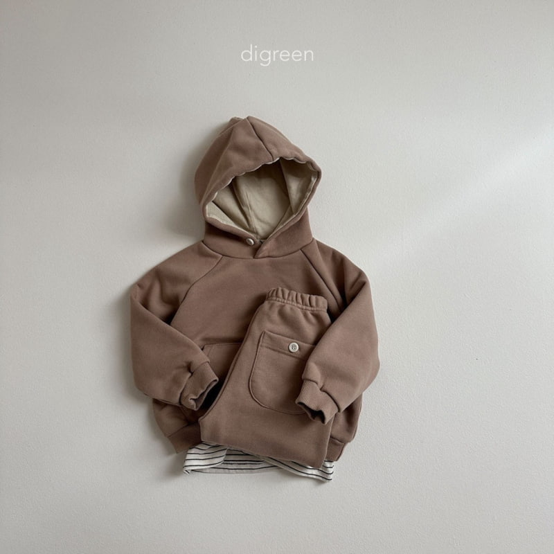 Digreen - Korean Children Fashion - #childofig - Butter Hoodie Top - 11