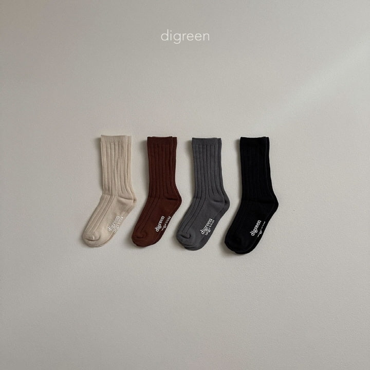 Digreen - Korean Children Fashion - #childofig - Tamtam Socks - 3