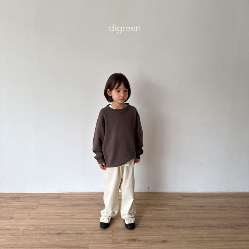 Digreen - Korean Children Fashion - #childrensboutique - Eyelet Pants - 11