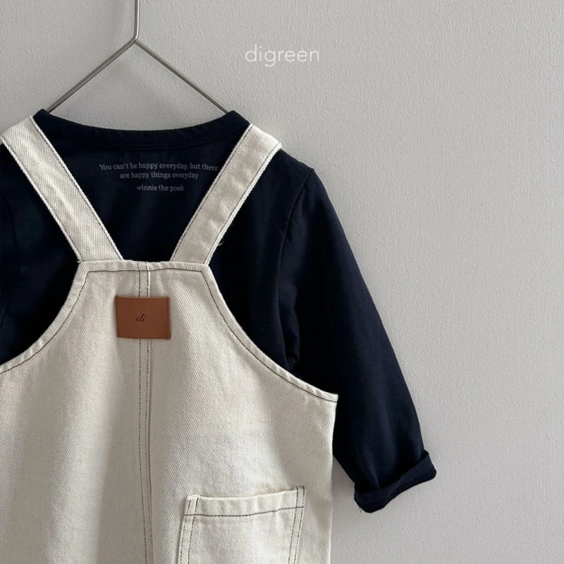 Digreen - Korean Children Fashion - #childrensboutique - Letter Tee - 9