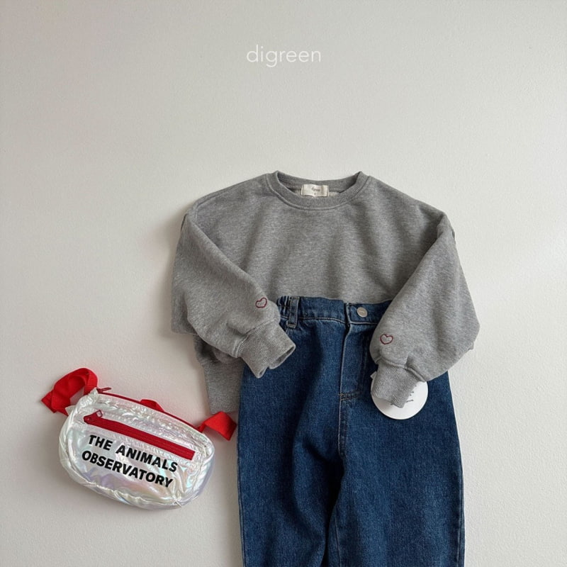 Digreen - Korean Children Fashion - #childrensboutique - Wide Denim Pants - 10