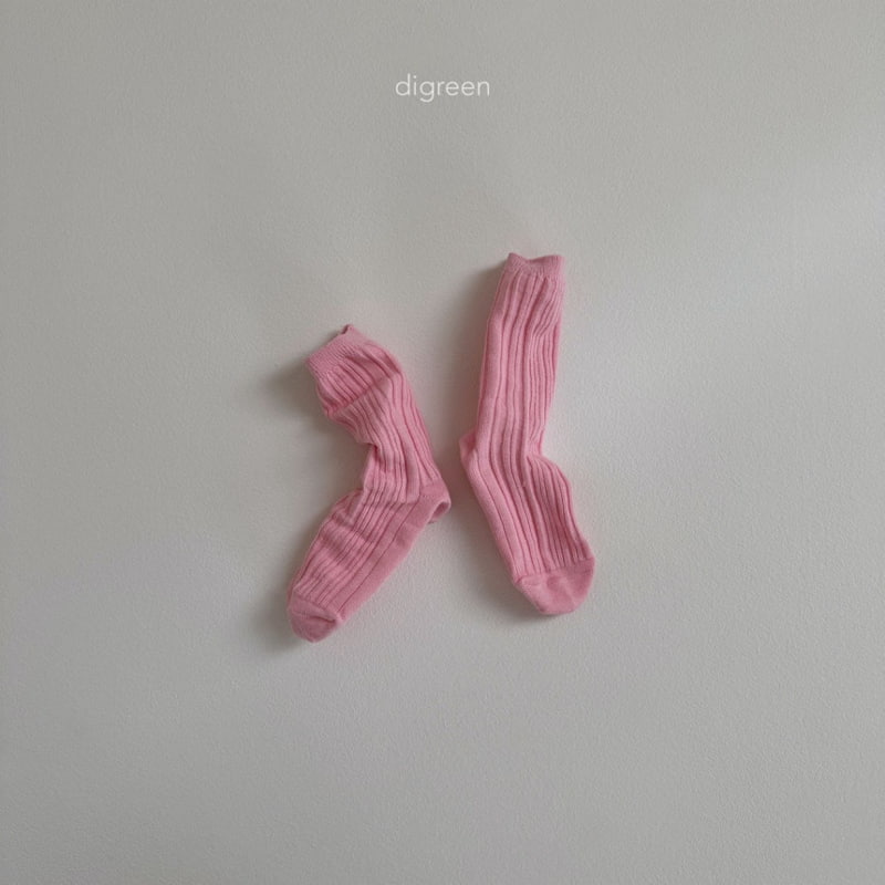 Digreen - Korean Children Fashion - #childrensboutique - Point Socks - 9