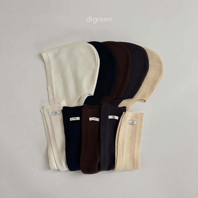 Digreen - Korean Children Fashion - #designkidswear - Hood Muffler