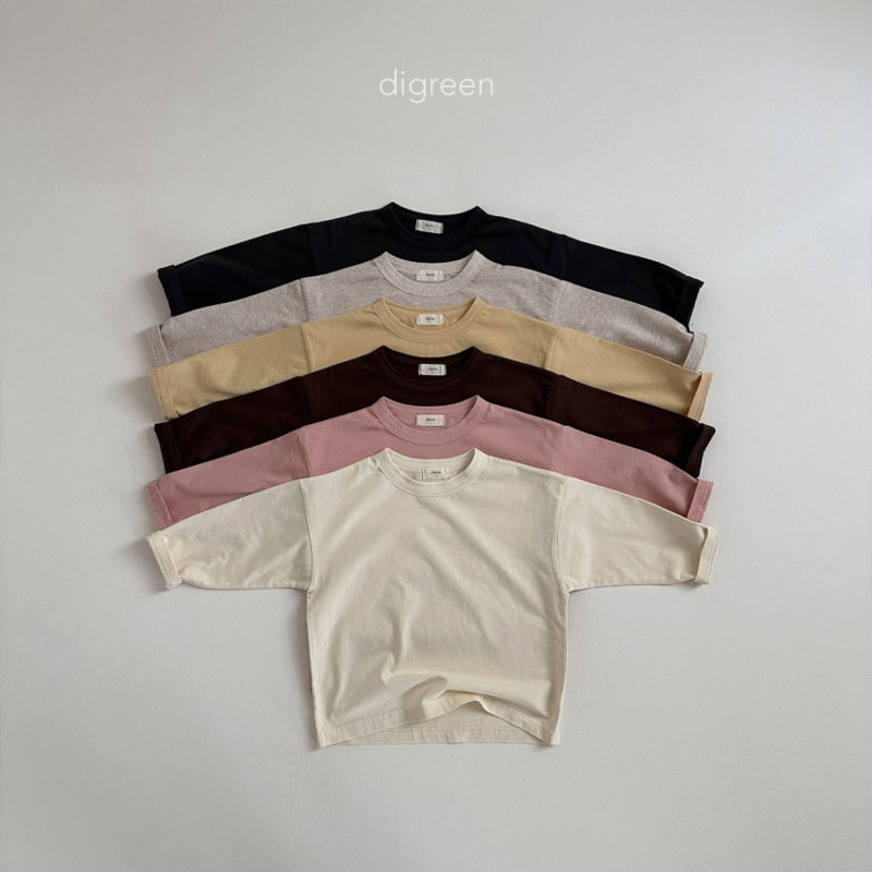 Digreen - Korean Children Fashion - #designkidswear - Basic Long Tee