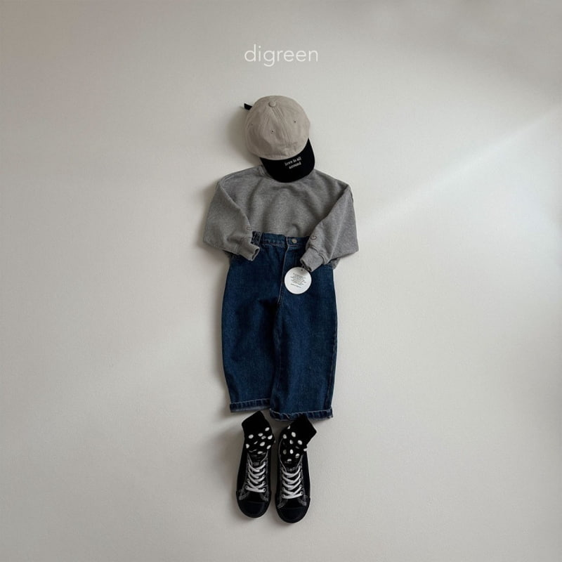 Digreen - Korean Children Fashion - #designkidswear - Wide Denim Pants - 11