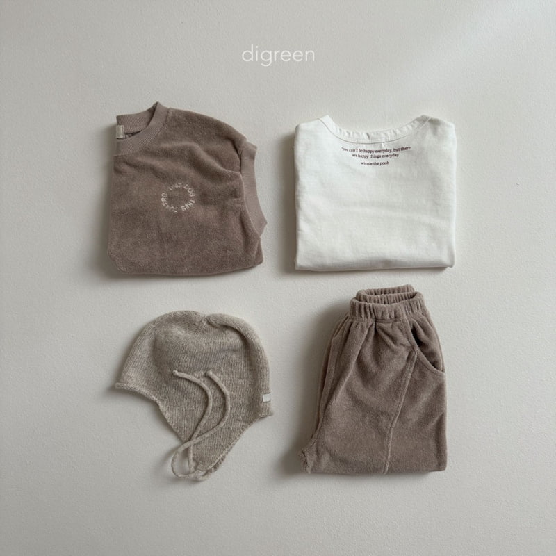 Digreen - Korean Children Fashion - #designkidswear - Terry Vest - 11