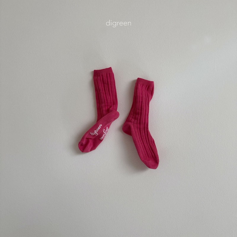 Digreen - Korean Children Fashion - #designkidswear - Point Socks - 10