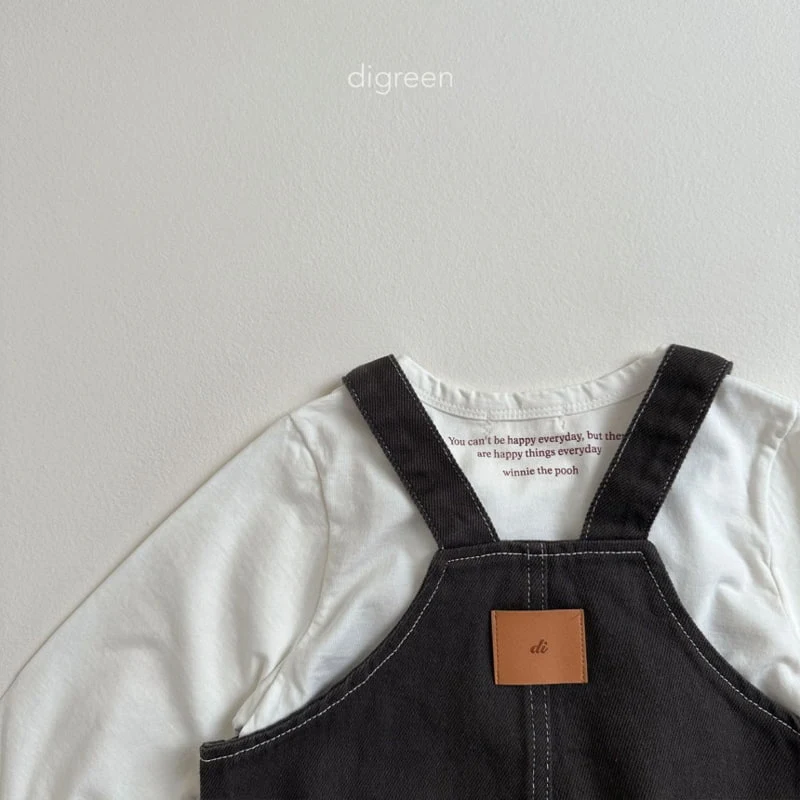 Digreen - Korean Children Fashion - #discoveringself - Letter Tee - 11