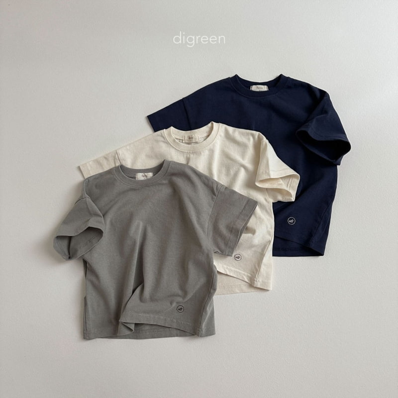 Digreen - Korean Children Fashion - #designkidswear - Daily Short Sleeved Tee - 4