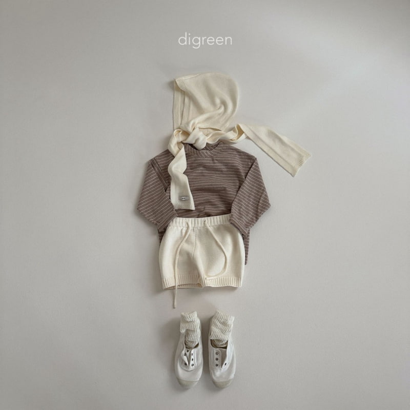 Digreen - Korean Children Fashion - #discoveringself - Hand Knit Half Pants - 8